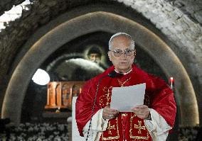 Pope Leo XIV Visits The Tomb of Saint Charbel Makhlouf - Lebanon