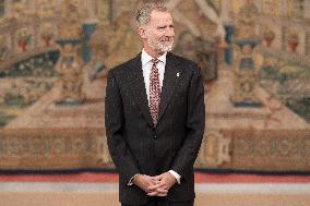 Felipe VI presents the XIX Kingdom of Spain Award for Business Career - Madrid