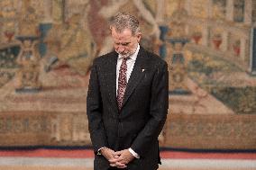 Felipe VI presents the XIX Kingdom of Spain Award for Business Career - Madrid