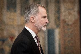 Felipe VI presents the XIX Kingdom of Spain Award for Business Career - Madrid