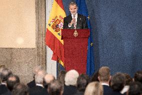 Felipe VI presents the XIX Kingdom of Spain Award for Business Career - Madrid