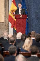 Felipe VI presents the XIX Kingdom of Spain Award for Business Career - Madrid