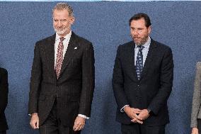 Felipe VI presents the XIX Kingdom of Spain Award for Business Career - Madrid