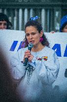 "Invaincu·es A Jamais" Rally in Paris - France