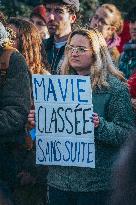 "Invaincu·es A Jamais" Rally in Paris - France