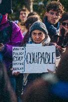 "Invaincu·es A Jamais" Rally in Paris - France