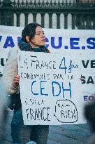 "Invaincu·es A Jamais" Rally in Paris - France