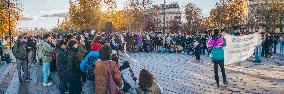 "Invaincu·es A Jamais" Rally in Paris - France