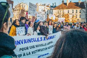 "Invaincu·es A Jamais" Rally in Paris - France
