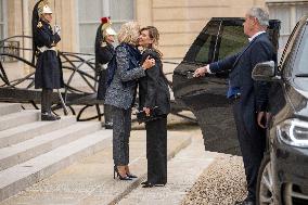 Macron And Zelensky After Meeting - Paris