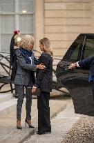 Macron And Zelensky After Meeting - Paris