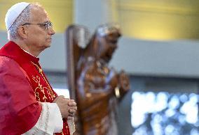 Pope Leo XIV Meets Religious at the Shrine of Our Lady of Lebanon - Lebanon