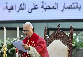 Pope Leo XIV Meets Religious at the Shrine of Our Lady of Lebanon - Lebanon