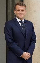 President Macron Welcomes President Zelensky - Paris