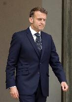 President Macron Welcomes President Zelensky - Paris