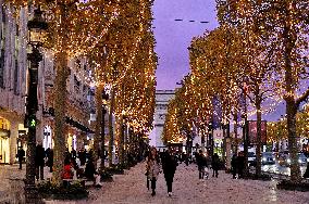 Illustration - Christmas in Paris