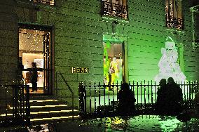 Illustration - Christmas in Paris