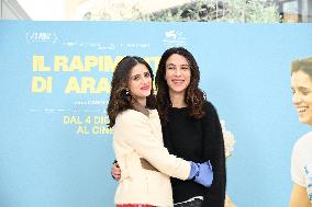 Rome, Photocall for the film "The Abduction of Arabella"