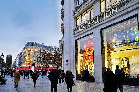 Illustration - Christmas in Paris