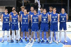 FIBA World Cup basketball qualifying match Finland vs France