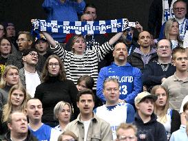 FIBA World Cup basketball qualifying match Finland vs France