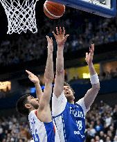 FIBA World Cup basketball qualifying match Finland vs France