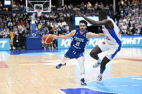 FIBA World Cup basketball qualifying match Finland vs France