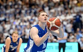 FIBA World Cup basketball qualifying match Finland vs France