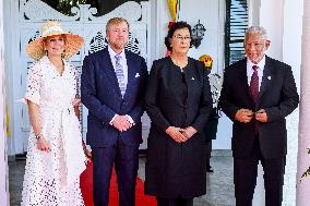 Dutch Royals Visit Suriname - Day 1
