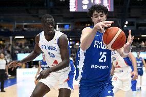 FIBA World Cup basketball qualifying match Finland vs France