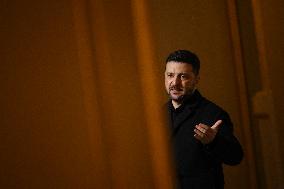 Macron and Zelensky Press Conference - Paris