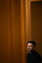 Macron and Zelensky Press Conference - Paris