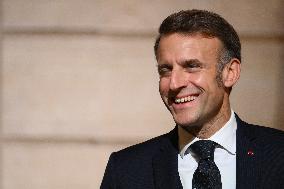 Macron and Zelensky Press Conference - Paris