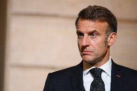 Macron and Zelensky Press Conference - Paris