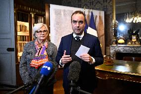 Presser of French PM Lecornu After The Defense Commission Meeting - Paris