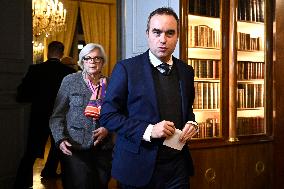 Presser of French PM Lecornu After The Defense Commission Meeting - Paris