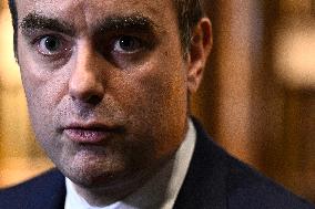 Presser of French PM Lecornu After The Defense Commission Meeting - Paris