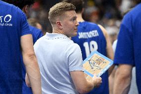 FIBA World Cup basketball qualifying match Finland vs France