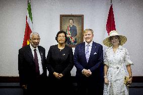 Dutch Royals Visit Suriname - Day 1