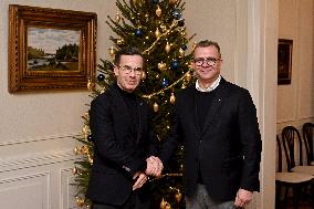 The meeting of the Finnish Prime Minister Orpo and Swedish Prime Minister Kristersson