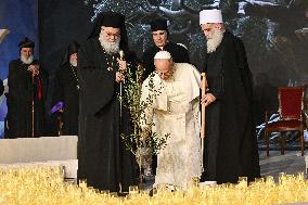 Pope Leo XIV Meets Christian and Interreligious Leaders - Beirut