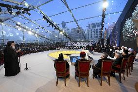 Pope Leo XIV Meets Christian and Interreligious Leaders - Beirut