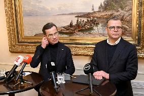 The meeting of the Finnish Prime Minister Orpo and Swedish Prime Minister Kristersson