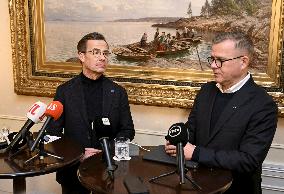 The meeting of the Finnish Prime Minister Orpo and Swedish Prime Minister Kristersson