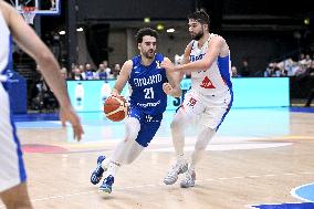 FIBA World Cup basketball qualifying match Finland vs France