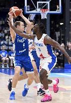 FIBA World Cup basketball qualifying match Finland vs France