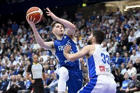 FIBA World Cup basketball qualifying match Finland vs France