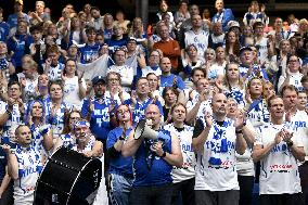 FIBA World Cup basketball qualifying match Finland vs France