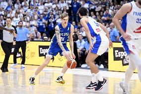 FIBA World Cup basketball qualifying match Finland vs France