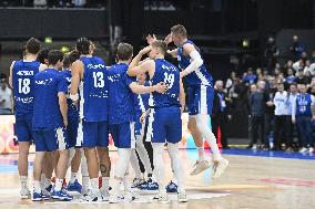 FIBA World Cup basketball qualifying match Finland vs France